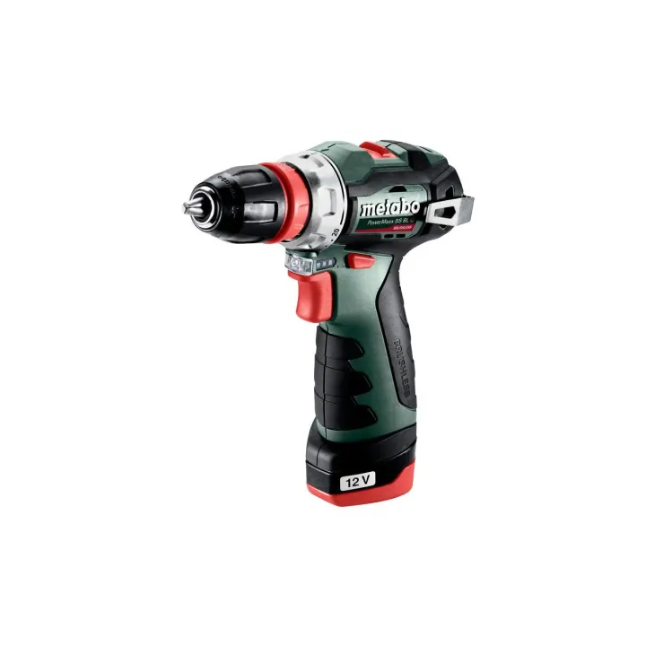 Metabo Perceuse-visseuse sans fil Powermaxx BS BL Q, 12 V, kit