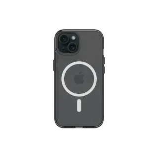 Rhinoshield Coque arrière JellyTint MagSafe iPhone 15 Ash Black