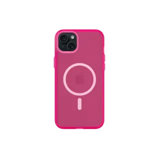 Rhinoshield Coque arrière JellyTint MagSafe iPhone 15 Plus Fancy Pink