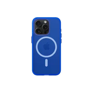 Rhinoshield Coque arrière JellyTint MagSafe iPhone 15 Pro Cyber Blue