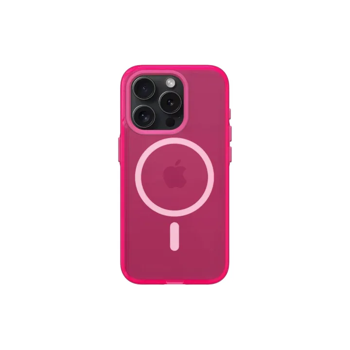Rhinoshield Coque arrière JellyTint MagSafe iPhone 15 Pro Fancy Pink