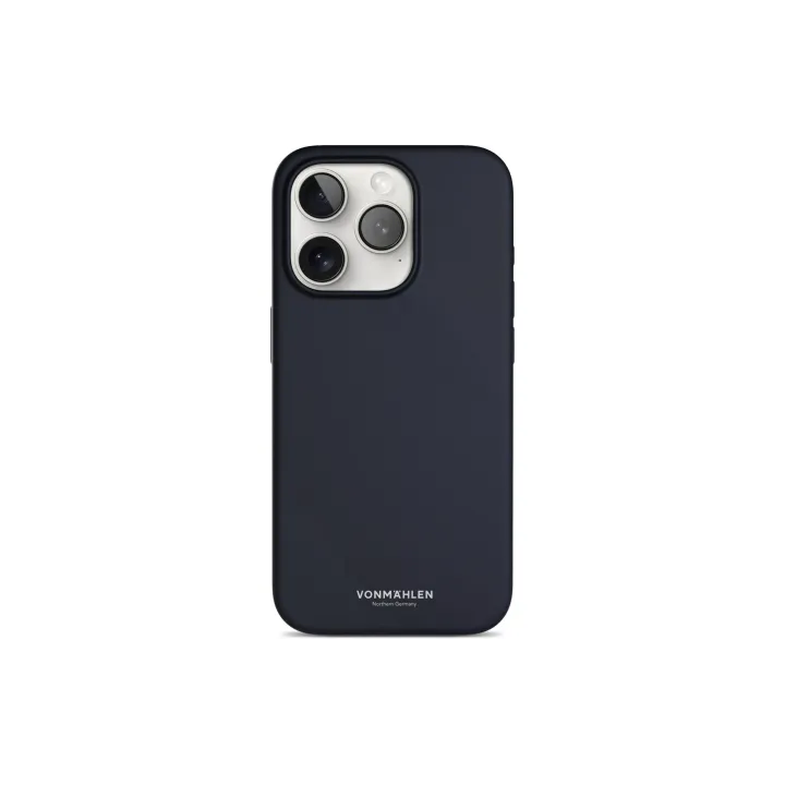 Vonmählen Coque arrière Eco Silicone iPhone 15 Pro Max Navy