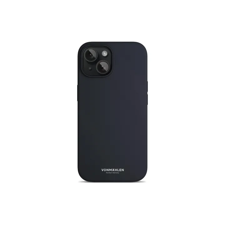 Vonmählen Coque arrière Eco Silicone iPhone 15 Navy