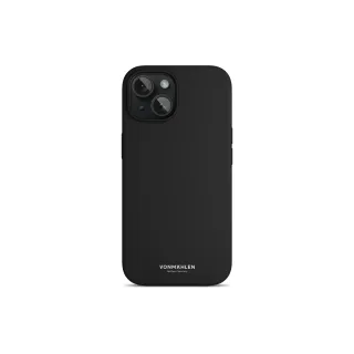 Vonmählen Coque arrière Eco Silicone iPhone 15 Plus Black