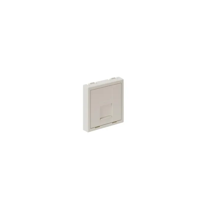 max connect Module Keystone pour 1x RJ-45, blanc