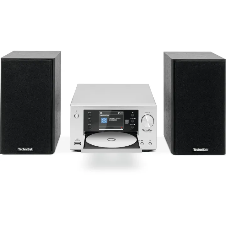 Technisat Installation micro-HiFi Viola 710 CD IR Noir-Argenté