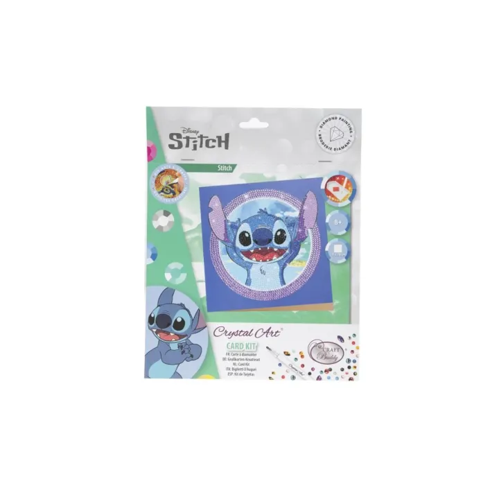 CRAFT Buddy Kits de bricolage Crystal Art Card Stitch