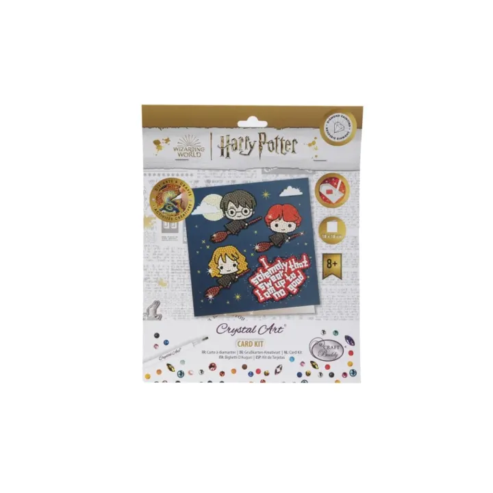 CRAFT Buddy Kits de bricolage Crystal Art Card Flying High