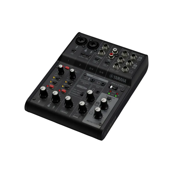 Yamaha Table de mixage AG06 MK2 - Noir