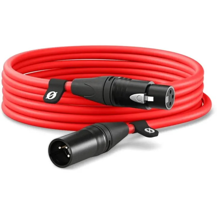 Rode Câble XLR XLRm-XLRf 6 m, Rouge