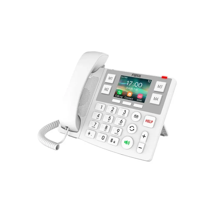 Fanvil Téléphone de bureau X305 Blanc