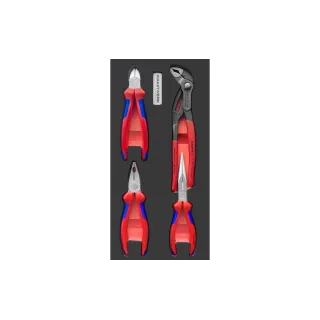 Kraftwerk Jeux de pinces Knipex EVA3, 4 pièces