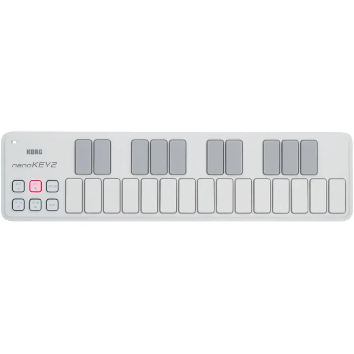 Korg Contrôleur nanoKEY2 – 25 touches, blanc