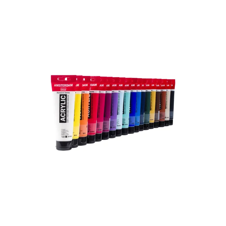 Amsterdam Peinture acrylique Série standard Set 18 x 120 ml