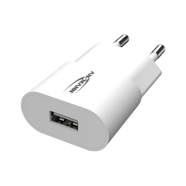 Ansmann Chargeur mural USB Chargeur domestique HC105 5W, 1x USB, blanc