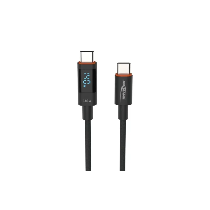 Ansmann Câble chargeur USB Câble type-C vers USB type-C, 120 cm