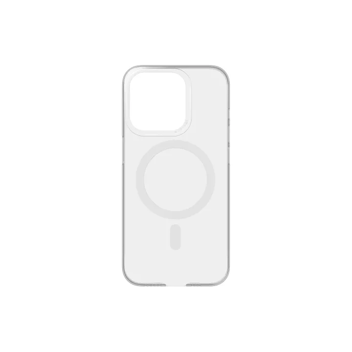 Nudient Coque arrière Thin MagSafe iPhone 15 Pro Transparent