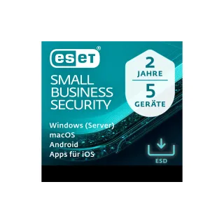 ESET Small Business Security ESD, Version complète, 5 utilisateurs, 2 ans, ML