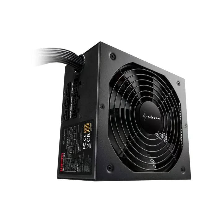 Sharkoon Bloc d’alimentation WPM Gold Zero 550 W