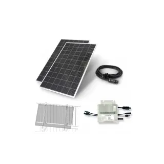 autosolar Installation solaire Centrale électrique sur balcon 600W, support W