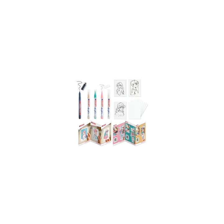 edding Marqueur acrylique Set complet de crayons manga Multicolore