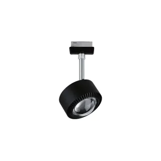 Paulmann URail LED Spot sur rail Aldan Spot individuel 8W Noir mat