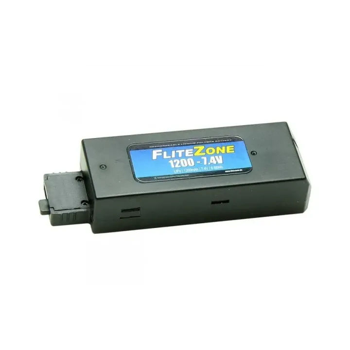 FliteZone Batterie RC LiPo 1200 mAh 7.4 V Hughes MD500