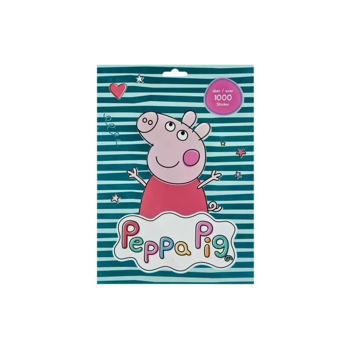 Undercover Autocollant à motif Peppa Pig 17 feuilles