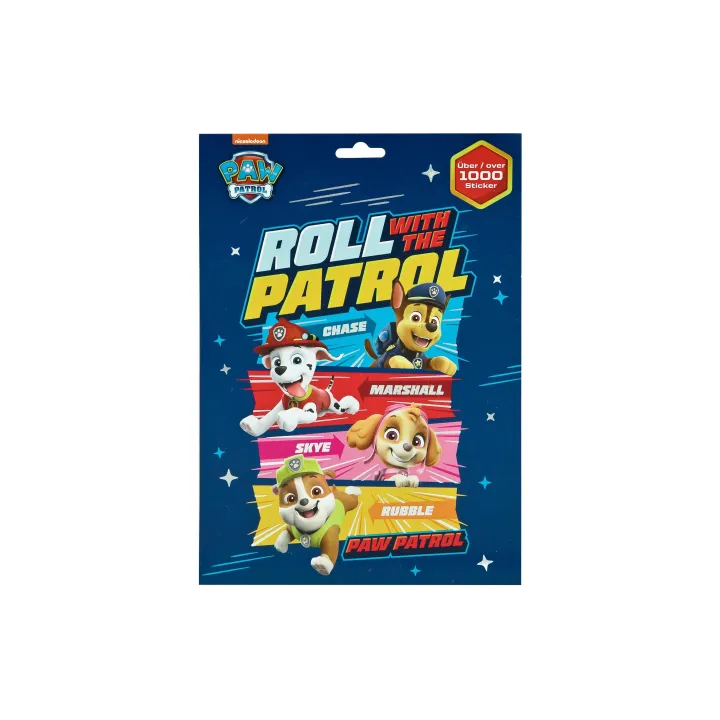 Undercover Autocollant à motif Paw Patrol 17 feuilles