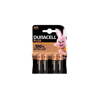 Duracell Pile Plus Power AA-LR6 4 Pièce-s