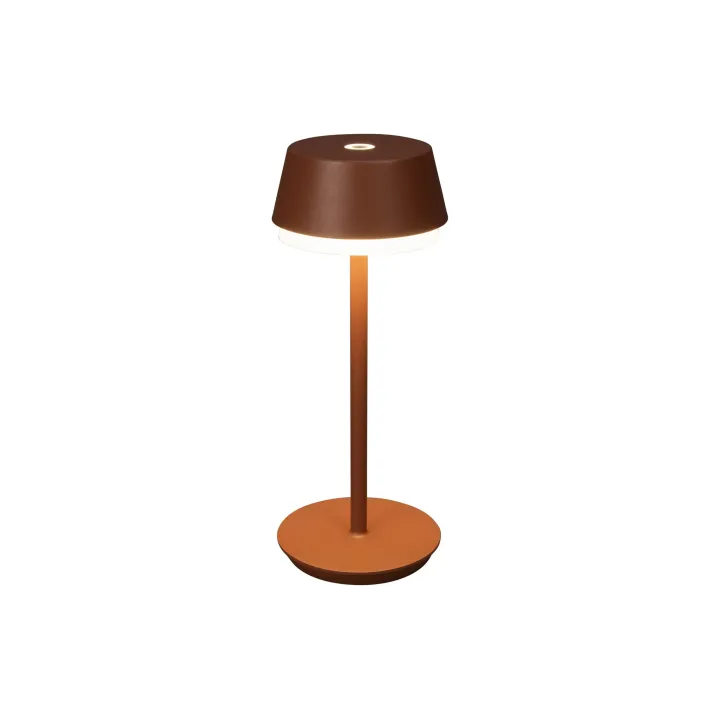 Konstsmide Lampe de table USB Lyon Terracotta, 2700-4000 K - RGB gradable