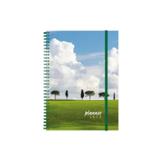 Natur Verlag Agenda hebdomadaire Éditions Nature Harmony 2025 Arbres