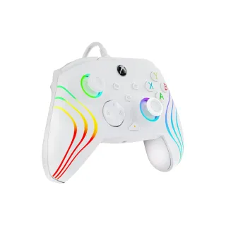 PDP Manette Afterglow Wave Xbox Blanc