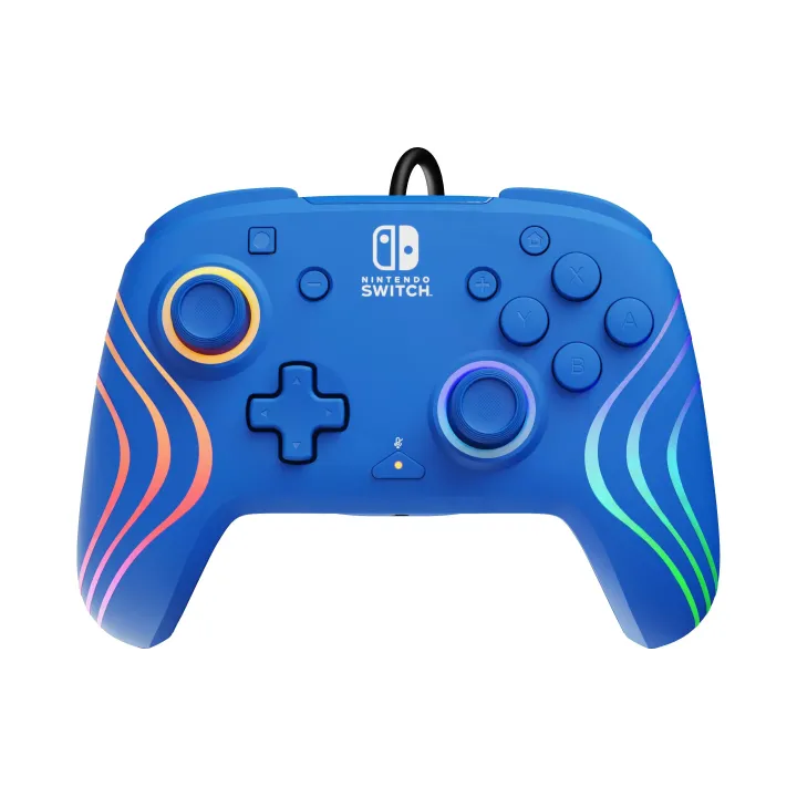 PDP Manette Afterglow Wave Nintendo Switch Bleu