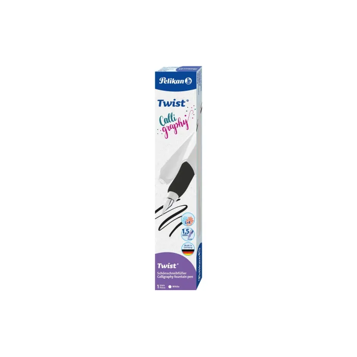 Pelikan Stylo plume Calligraphie Twist White, 1 pièce