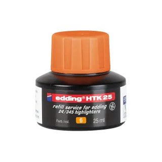 edding Encre de recharge HTK25 25 ml, Orange