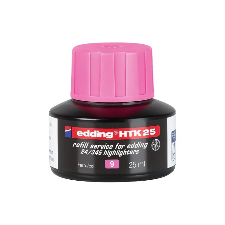 edding Encre de recharge HTK25 25 ml, Rose