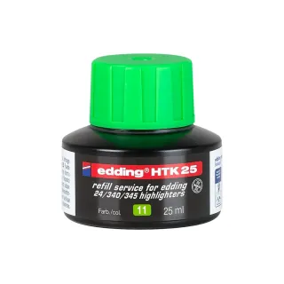 edding Encre de recharge HTK25 25 ml, Vert clair