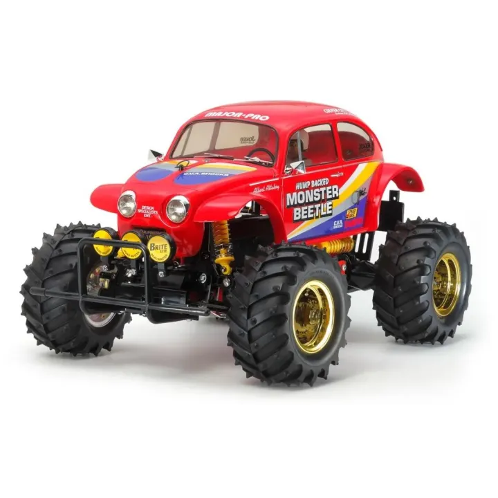 Tamiya Monster Truck Monster Beetle, RWD, Kit de construction avec ESC, 1:10