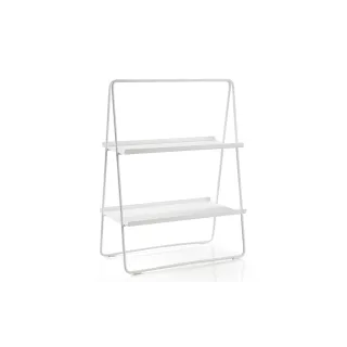 Zone Denmark Étagère A-Table Acier, Blanc