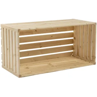 Holz Zollhaus Caisse au bois A 70 x 35 cm Bois suisse