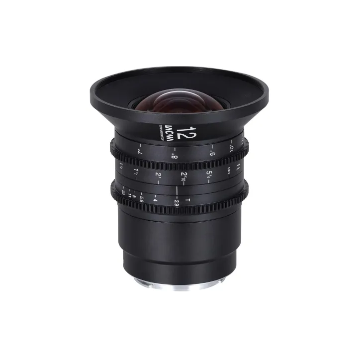 Laowa Longueur focale fixe 12 mm T-2.9 Zero-D Cine (Feet) – Canon RF
