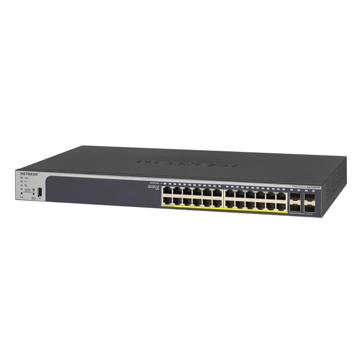 Netgear PoE+ Switch GS728TPPv3 (380W PoE+) 28 ports