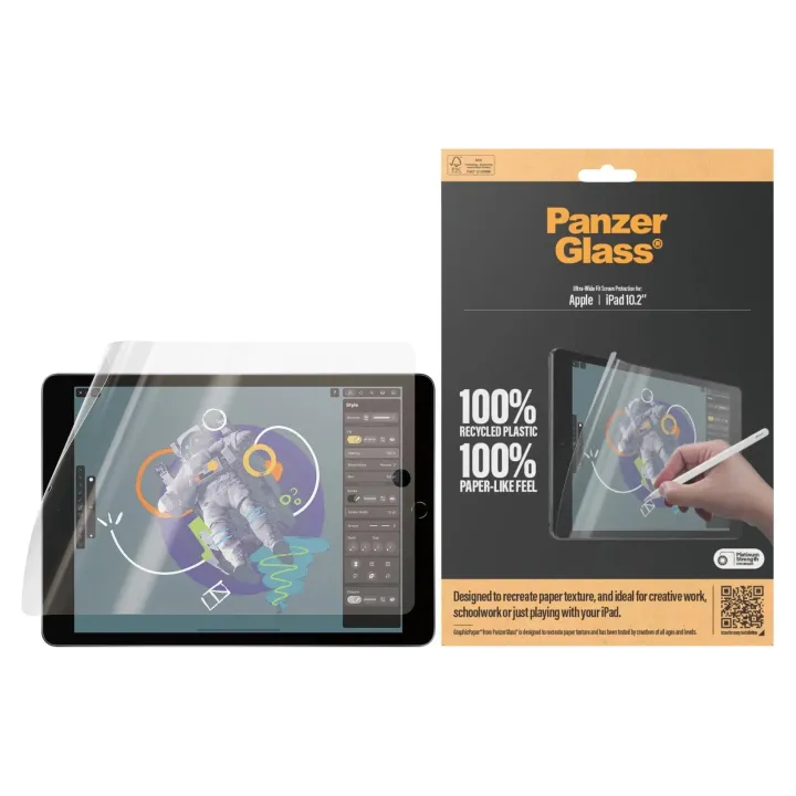 Panzerglass UWF GraphicPaper iPad 7th - 9th Gen. 10.2