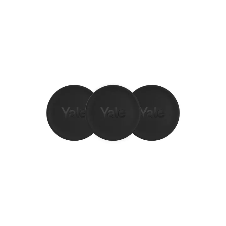 Yale Protection de porte Dot, Lot de 3, noir