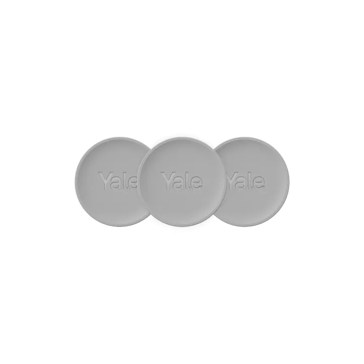 Yale Protection de porte Dot, Lot de 3, blanc