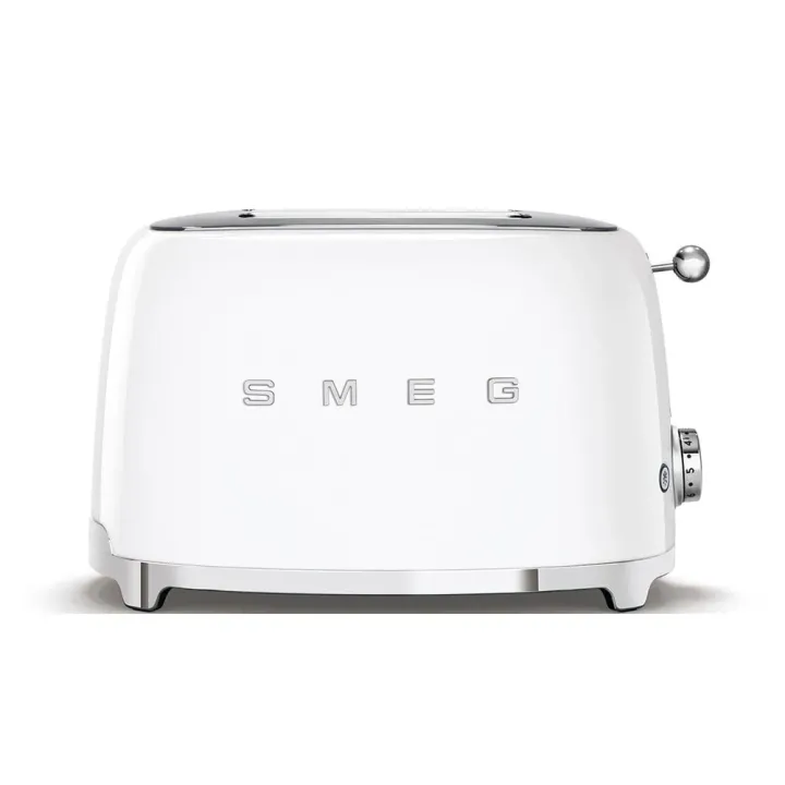 SMEG Grille-pain 50s Retro Style TSF01WHEU Blanc