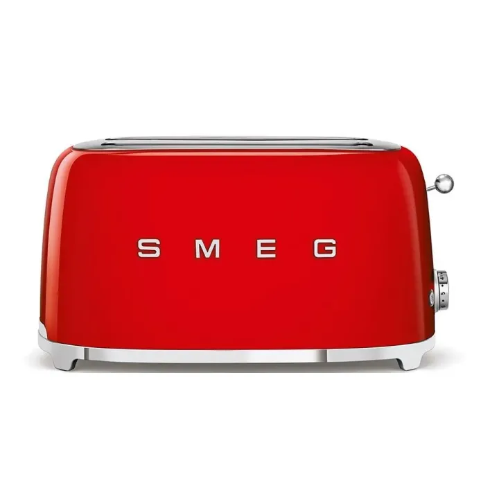 SMEG Grille-pain 50s Style TSF02RDEU Rouge