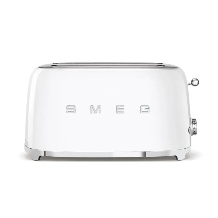 SMEG Grille-pain 50s Style TSF02WHEU Blanc