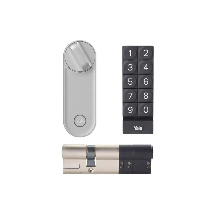 Yale Verrou Linus L2 Smart Lock Z+K-Kit, Argent